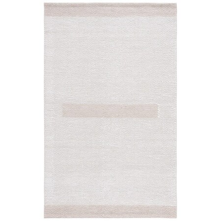 Safavieh 6 x 6 ft. Natural Flat Weave Square Area Rug Ivory & Beige NAT324B-6SQ